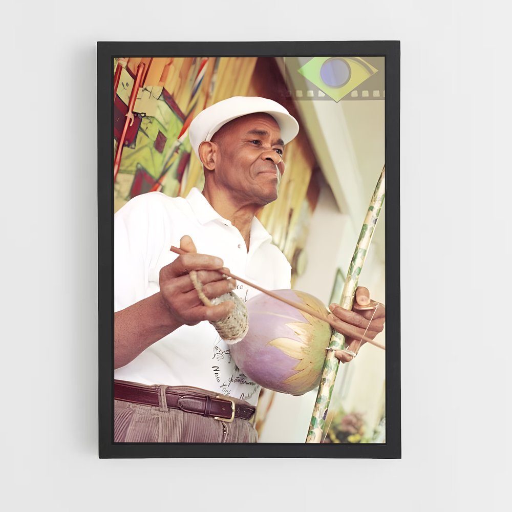 Poster L'Artiste Passionné – affiche Capoeira (vue 2)